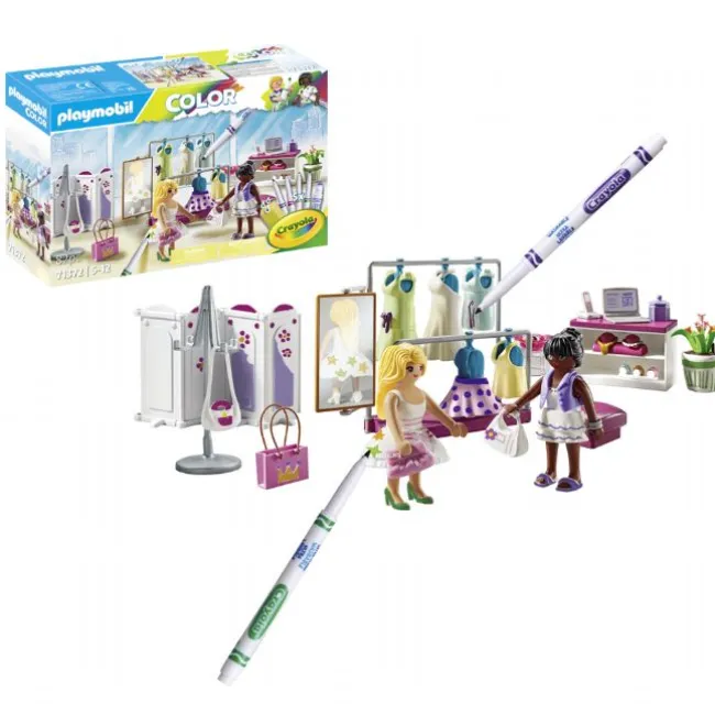 Playmobil Color: Modebutik