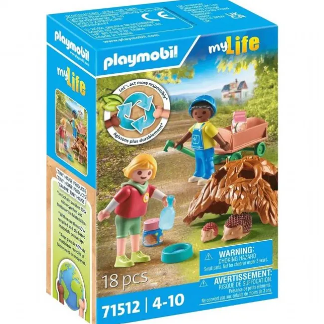 Pleje af pindsvinefamilien