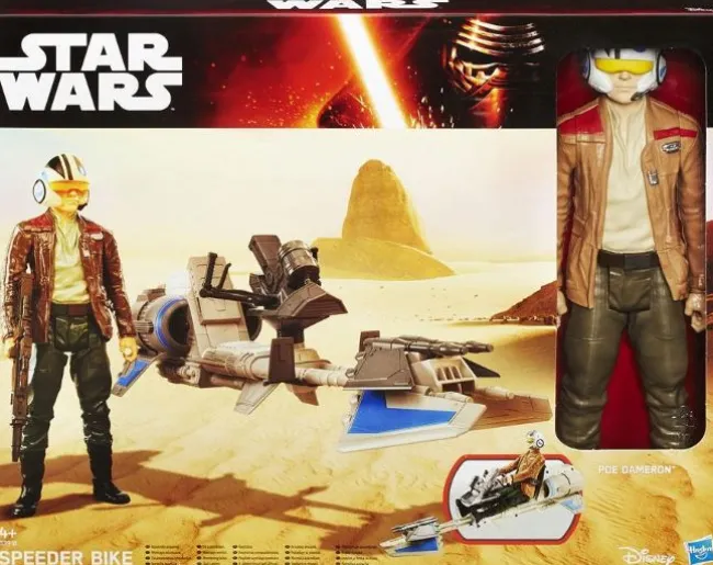 Poe Dameron og køretøj