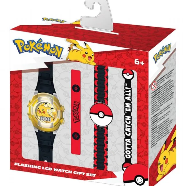 Pokemon Armbåndsur Gaveæske