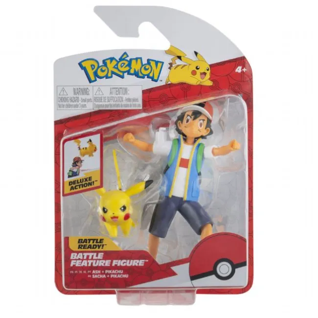 Pokemon Ash & Pikachu figur