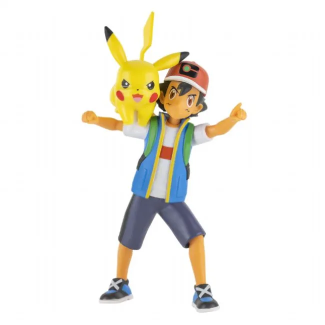 Pokemon Ash & Pikachu figur