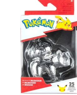 Pokemon Bulbasaur Sølv Figur