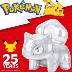 Pokemon Bulbasaur Sølv Figur