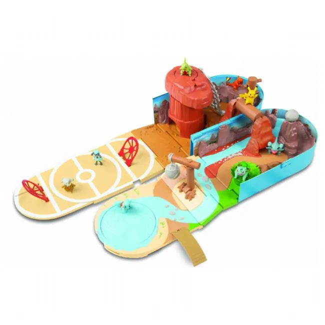 Pokemon Carry Case Battle Desert Playset