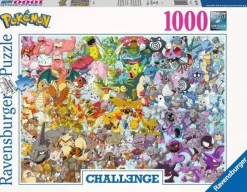 Pokemon Challange Puslespil 1000 Brikker