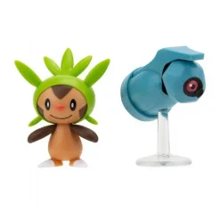 Pokemon Chespin + Beldum Figur