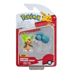 Pokemon Chespin + Beldum Figur