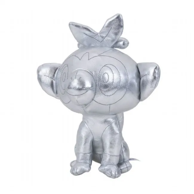 Pokemon Grookey Sølv Bamse