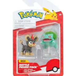 Pokemon Litleo & Bulbasaur Figur