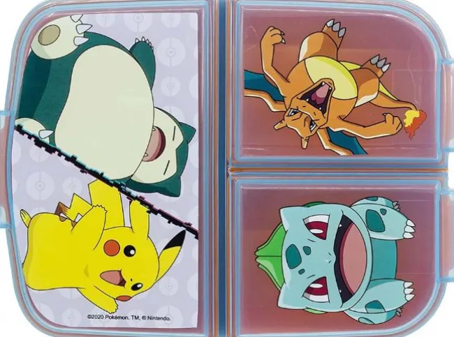 Pokemon Madkasse og Alu Vandflaske Sæt