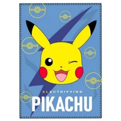 Pokemon Pikachu Fleece Tæppe 100x140cm