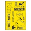 Pokemon Pikachu Fleece Tæppe 100x140cm
