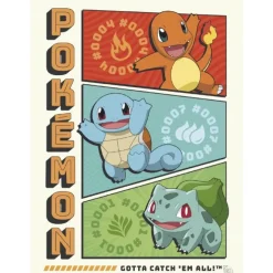 Pokemon Plakatsæt 9 stk 21x29,7 cm