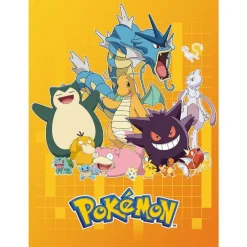 Pokemon Plakat Sæt 52x38 cm