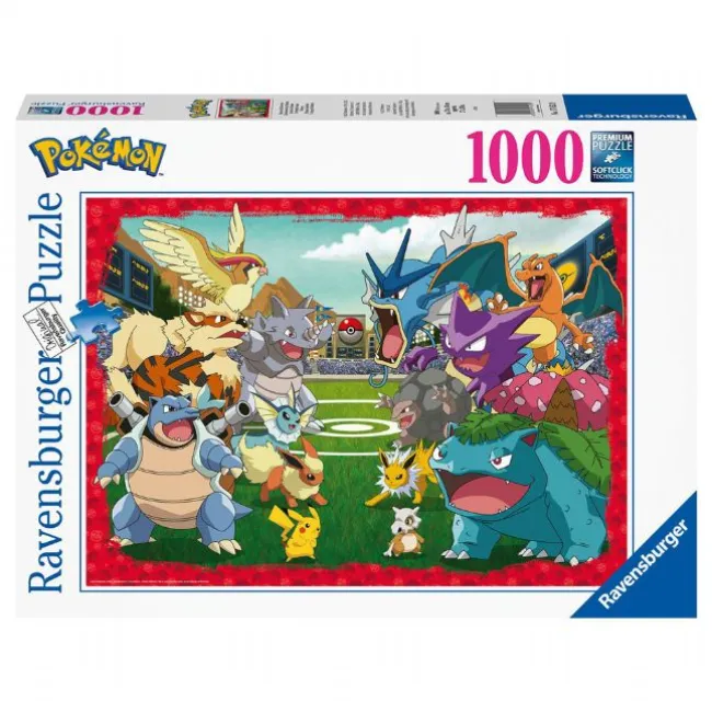 Pokemon Showdown Puslespil 1000 brikker