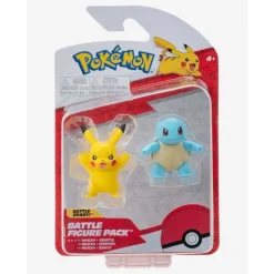 Pokemon Squritle + Pikachu Figur