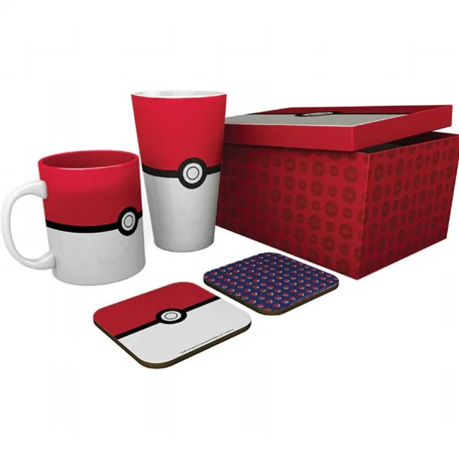 Pokemon Sæt med Kopper og Tilbehør