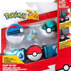 Pokemon Træner Bælte m/bolde og figur
