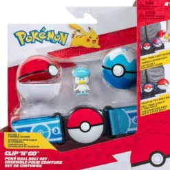 Pokemon Træner Bælte m/bolde og figur