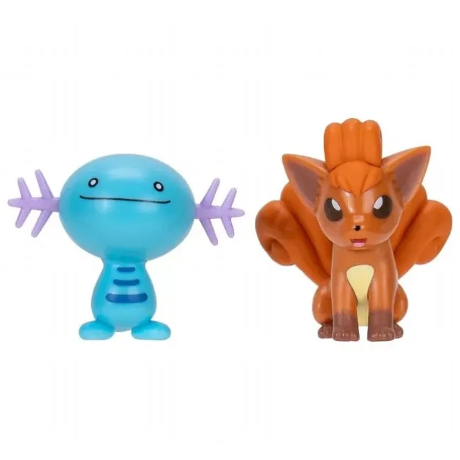 Pokemon Wooper & Vulpix Figur