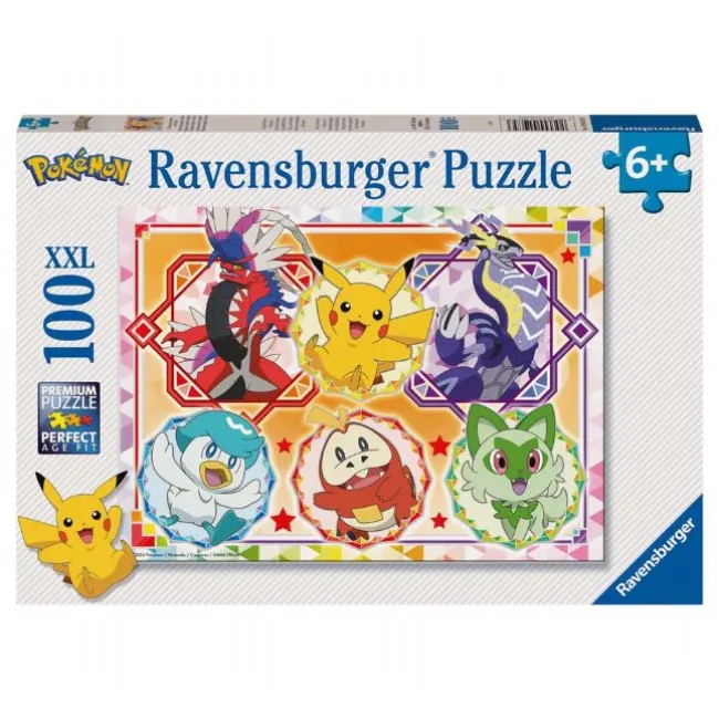 Pokemon XXL Puslespil 100 Brikker