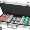 Poker Chips kuffert 300 laser chips
