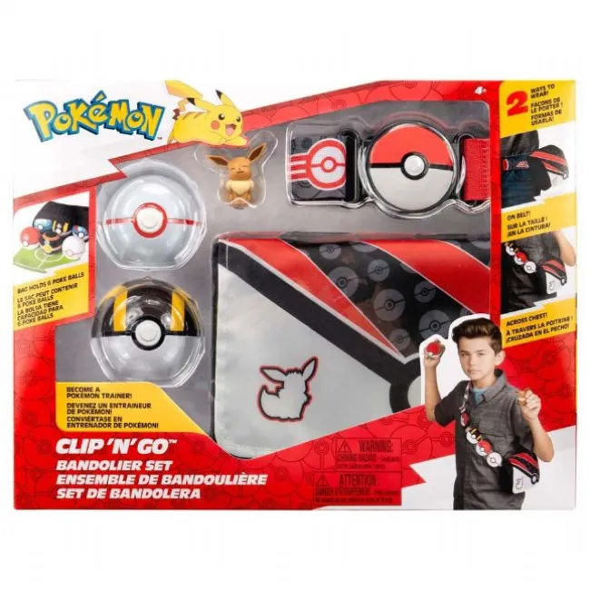 Pokémon Bandolier sæt - Clip n Go