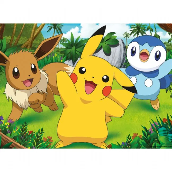 Pokémon puslespil 2x24 brikker
