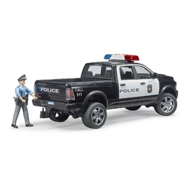 Politi Pickup og politimand