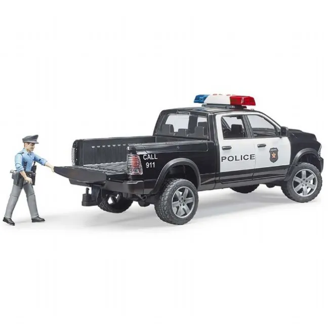 Politi Pickup og politimand