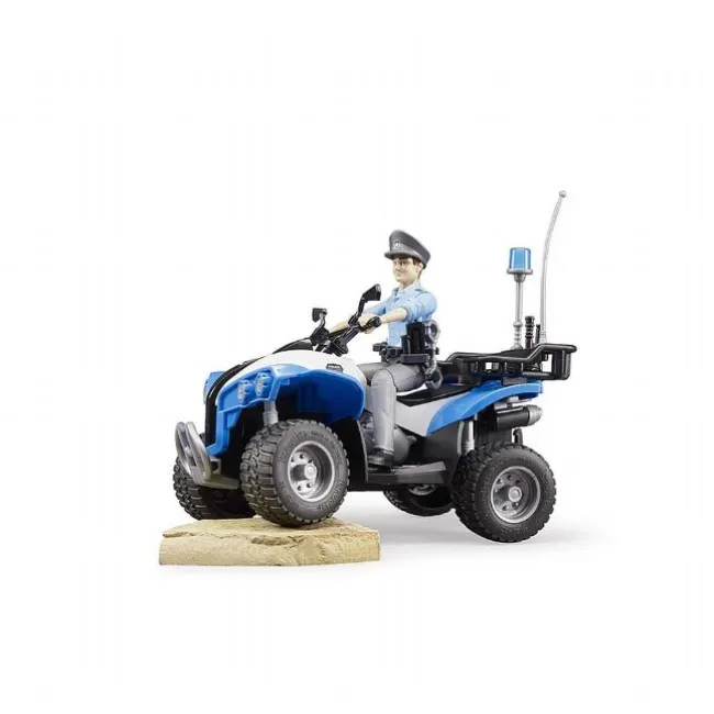 Politi Quad med Politibetjent