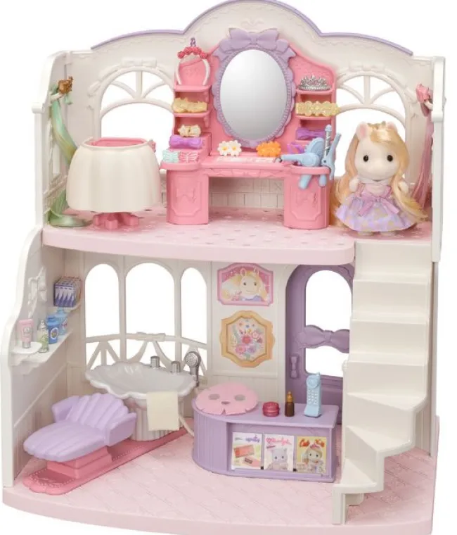 Pony Frisørsalon med figur