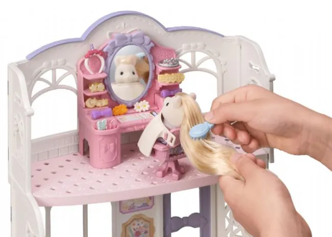 Pony Frisørsalon med figur