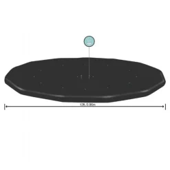 Pool cover til 396 cm