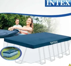 Pool cover 400x200 cm til rammepool