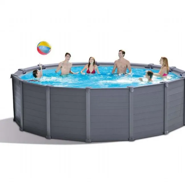 Pool Graphite Grey Panel 16.805L 478x124