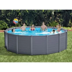 Pool Graphite Grey Panel 16.805L 478x124