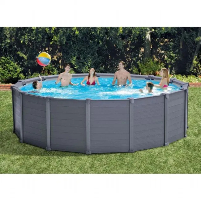 Pool Graphite Grey Panel 16.805L 478x124
