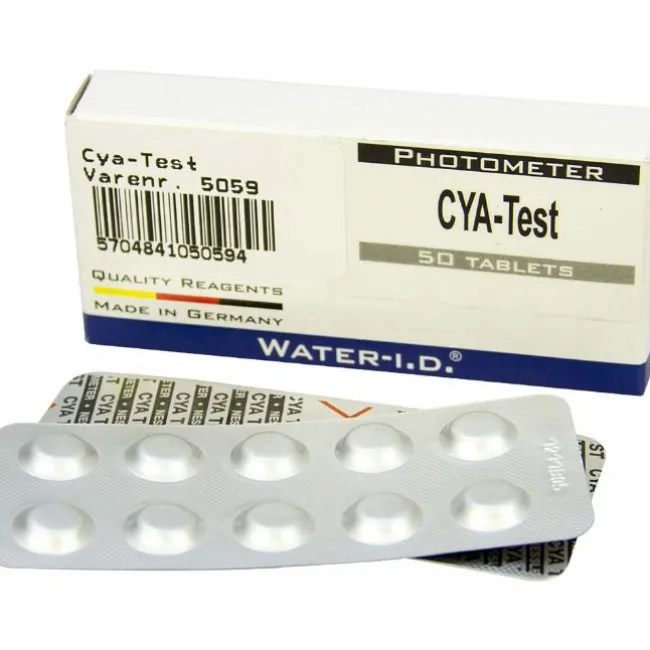 Pool Lab Refill, CYA-Test, 50 tabletters
