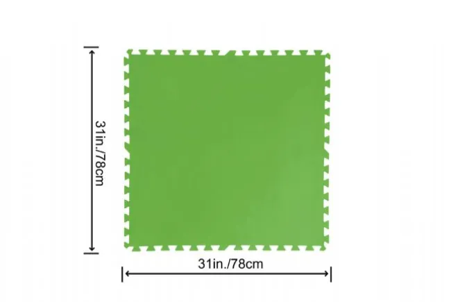 Pool underlag i skum 78x78cm