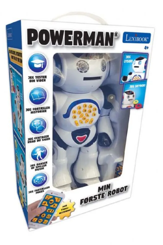 POWERMAN Robot, dansk tale