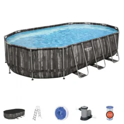 Power Steel Pool 20.241L 610x366x122cm