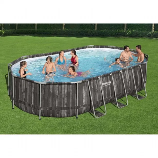 Power Steel Pool 20.241L 610x366x122cm