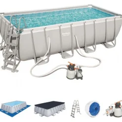 Power Steel Pool 11.532L 488x244x122cm