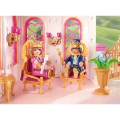 Prinsessens Slot med Kongelig Familie