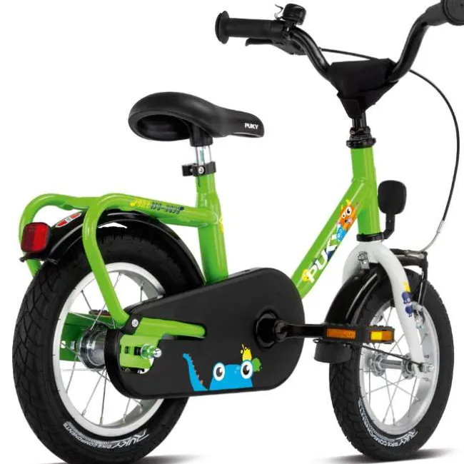 Puky Børnecykel grøn/hvid 12 tommer