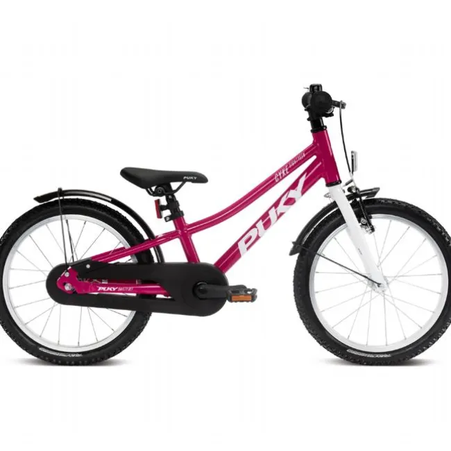 Puky Børnecykel lilla/hvid 18 tommer