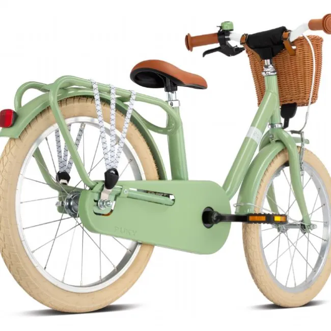 Puky Børnecykel retro-grøn 18 tommer