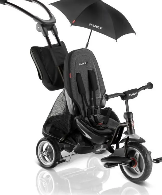 Puky Carry Premium Trehjuler sort